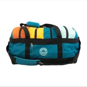 TOBIQ 60L Washable Duffel Bag Large Travel Backpack Colorado Colorblock 20"